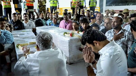 Attack victims body